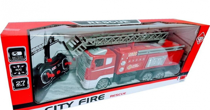 masina de pompieri cu radio comanda, scara mobila 41 cm [5]