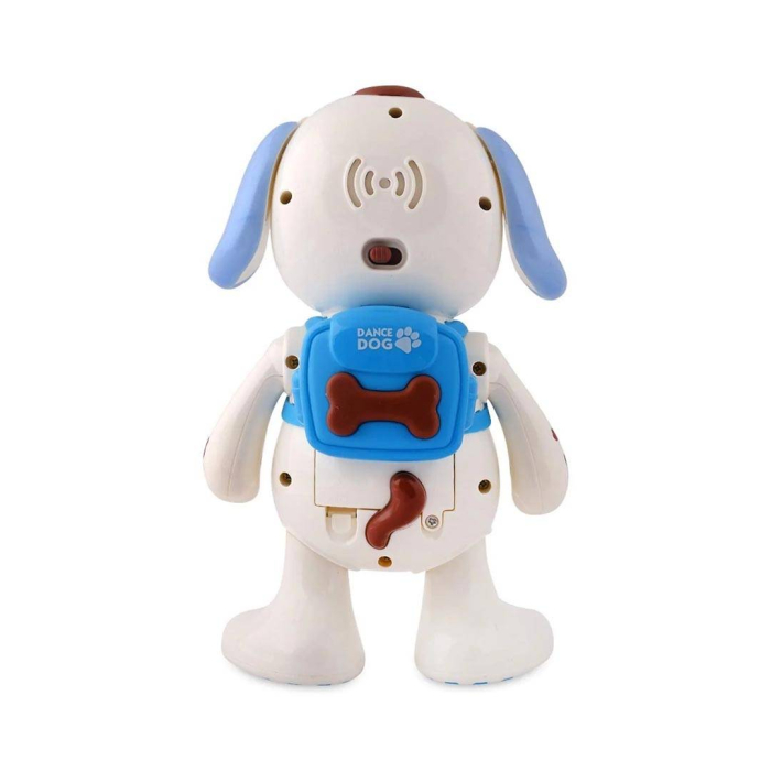 Jucarie interactiva, catelusul Dance Dog cu lumini multicolore si muzica, 21 cm [4]