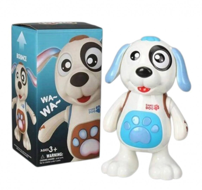 Jucarie interactiva, catelusul Dance Dog cu lumini multicolore si muzica, 21 cm [2]