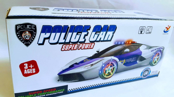 masina politie cu roti luminoase [2]