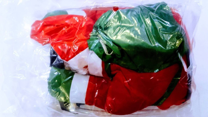 Mos Craciun pe scara , 50 cm , decoratiune Craciun pentru exterior [4]