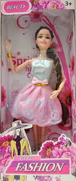 papusa Girl Fashion cu par lung, articulatii, 28 cm [3]