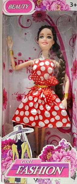 papusa Girl Fashion cu par lung, articulatii, 28 cm [2]