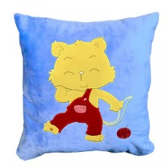 Perna decorativa, 35x35 cm, albastru [5]