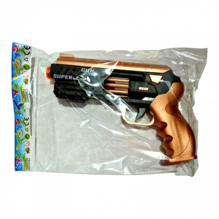 Pistol cu sunete, lumini, cilindru rotativ, 26 cm [2]