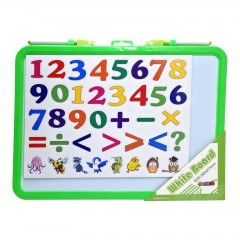 Tabla magnetica educativa cu cifre si semne matematice, 36.5x27.5 cm [3]