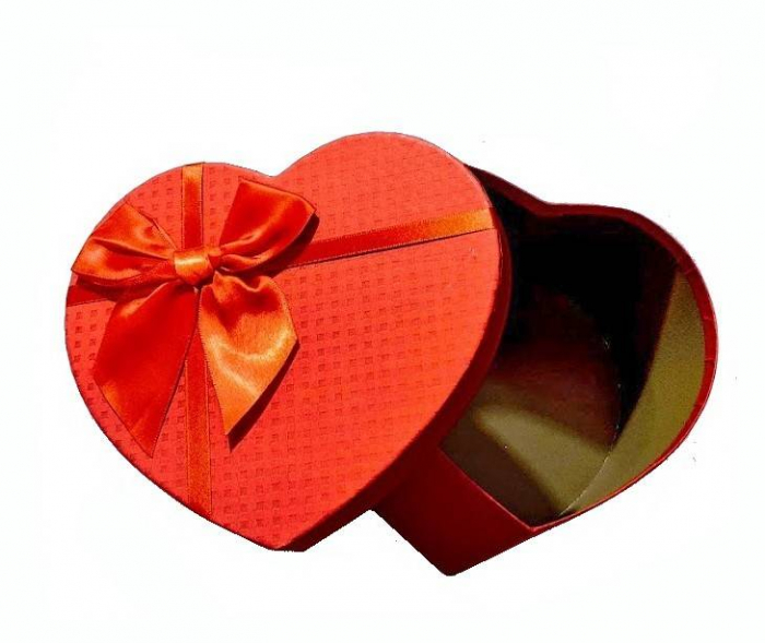 set 10 cutii inima, rosu, 14-31 cm [3]