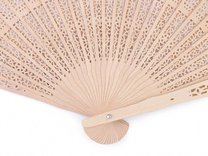 Set 12 Evantaie pliabile cu posibilitate de personalizare, bambus [3]