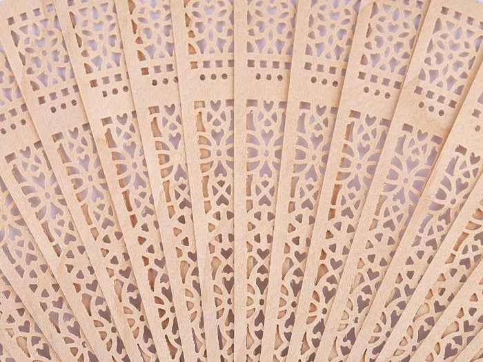 Set 12 Evantaie pliabile cu posibilitate de personalizare, bambus [2]