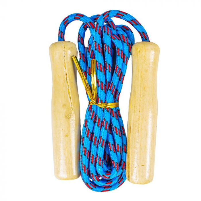 Coarda pentru sarit, manere din lemn [4]