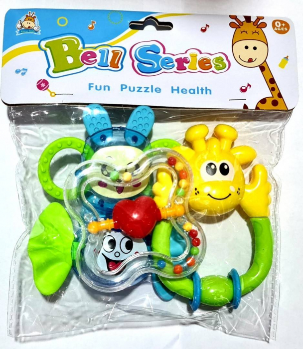 Set 4 sunatori pentru bebelusi, jucarie dentitie [2]