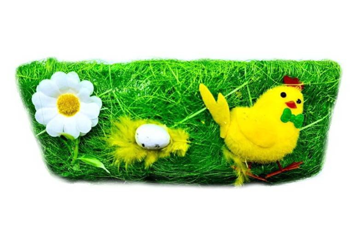 cos decorativ de Paste, dreptunghiular, verde [2]