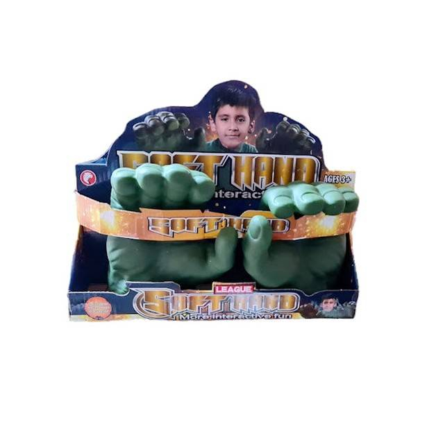 Set de joaca Supererou, manusi carnaval, pumnii lui Hulk [3]