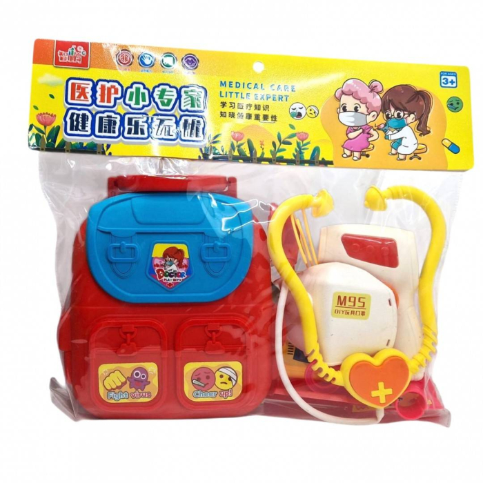 Set de jucarie doctor cu rucsac si accesorii medicale [4]