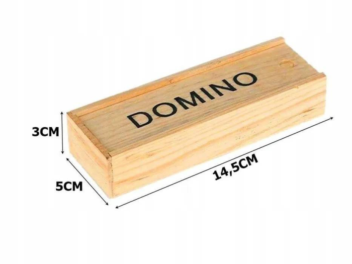 Domino din lemn, joc clasic pentru distractie si logica [2]