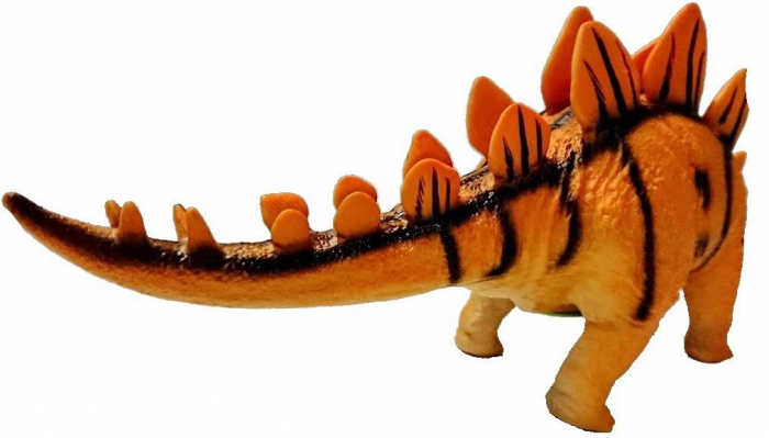 stegosaurus, dinozaur din plastic moale cu sunete specifice, 47 cm lungime, Jurassic World [2]