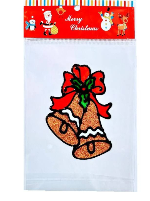 Sticker de Craciun refolosibil, din silicon, 15 cm [5]