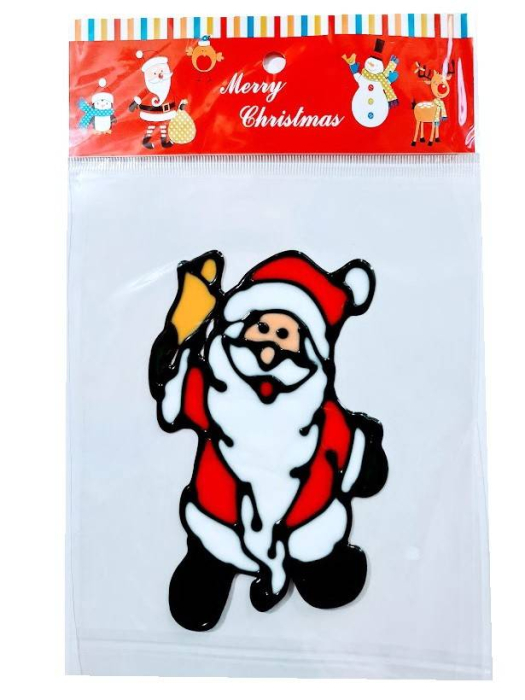 Sticker de Craciun refolosibil, din silicon, 15 cm [2]