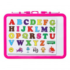 Tabla magnetica educativa cu litere colorate, alfabet educativ pentru copii [2]