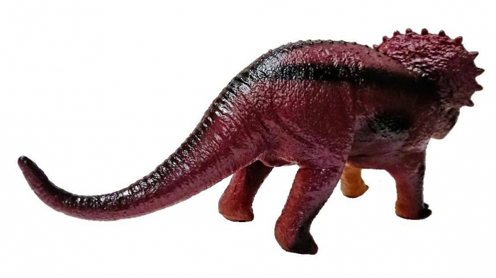 triceratops, dinozaur din plastic moale cu sunete specifice, 50 cm lungime, Jurassic World [2]