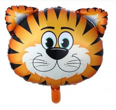 Petrecere - Balon gigant din folie cu supapa de autoetansare, tigru, 75 cm
