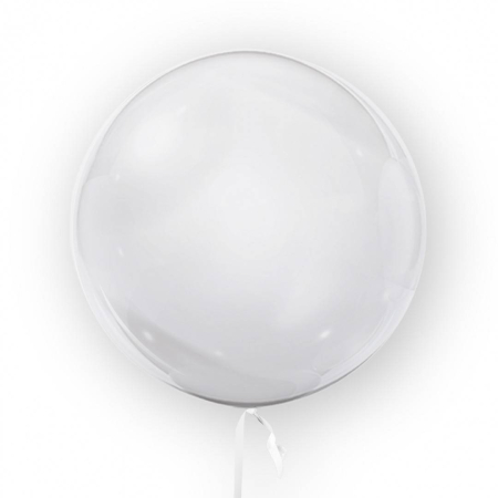 Petrecere - Balon transparent, 45 cm