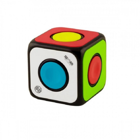 Jucarii Educative - cub magic Qiyi O2, Circle Rubik 1x1, Stickerless
