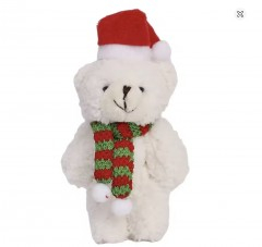 Craciun - Ursulet de plus Craciun, decoratiune de sarbatori, 14 cm