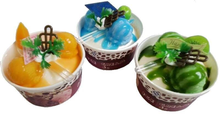 Diverse - Decoratiune magnetica, inghetata la pahar