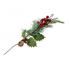 Craciun - Decoratiune Craciun, crenguta ornamenteala, 36 cm