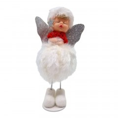 Craciun - Decoratiune pentru pomul de Craciun, ingeras, 19 cm