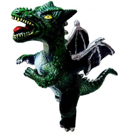 Animale - dinozaur cu aripi, plastic moale, sunete specifce