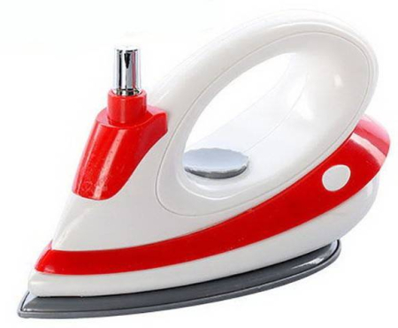 Jucarii Rol - Fier de calcat cu lumini, sunete, pulverizare, rosu, 20 cm