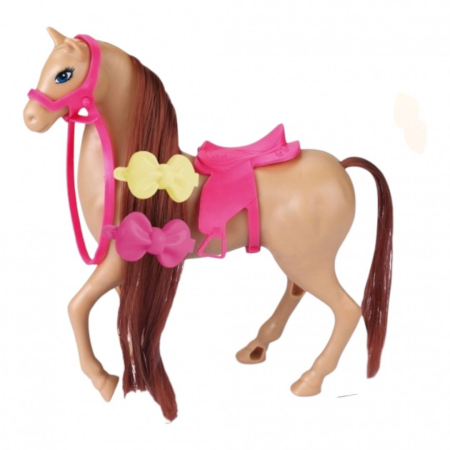Jucarii - Figurina cal cu accesorii roz