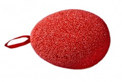 Paste - decoratiune de Paste suspendata, ou cu margelute aplicate, 13 cm