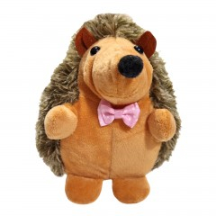 Jucarii de Plus - Jucarie de plus, arici elegant cu fundita 18 cm