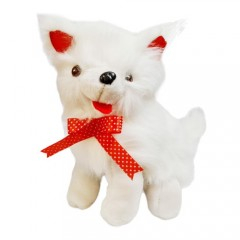 Jucarii de Plus - Jucarie de plus, caine care latra, senzor de miscare, 27 cm