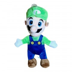 Jucarii de Plus - Jucarie de plus cu detalii brodate, muzicala, posibilitate de agatare, Luigi, 28 cm