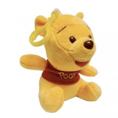 Jucarii de Plus - jucarie de plus, urs Pooh, breloc, 11 cm, galben