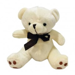 Jucarii de Plus - Jucarie de plus,ursulet cu fundita satinata