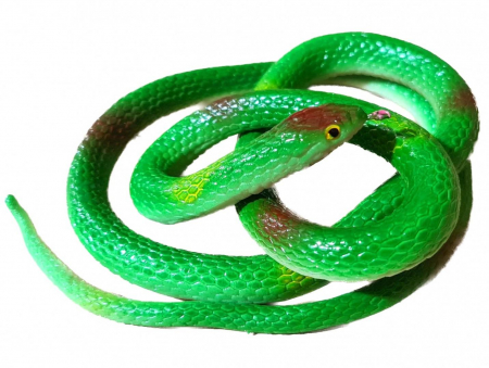 Animale - jucarie elastica, sarpe din cauciuc, 110 cm