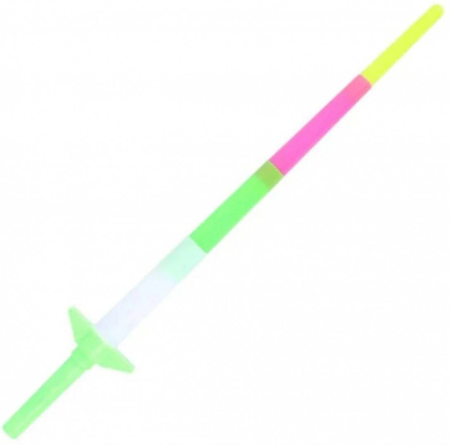 Arme - Jucarie sabie laser telescopica cu LED-uri, Model Galactic Star, 65 cm, verde