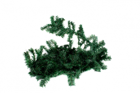 Craciun - ghirlanda artificiala de brad bogata in crengute pentru decorarea locuintelor, 2.70 m