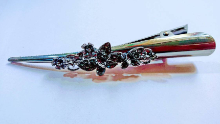 Produse Sezon - Agrafa metalica de par, 13 cm