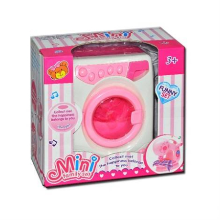 Jucarii Rol - Masina de spalat cu centrifuga, jucarie cu sunete si lumini, 18 cm