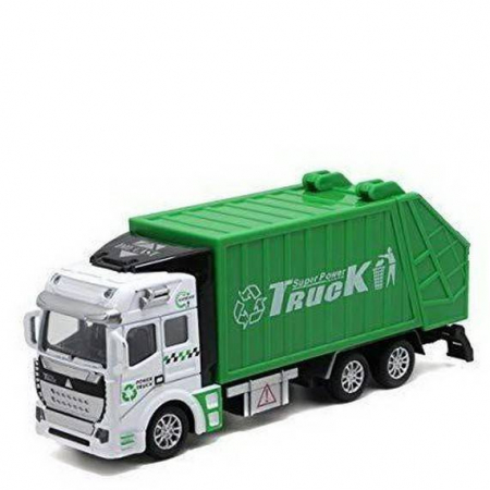 Vehicule - Masinuta de gunoi, metal, masina de salubrizare