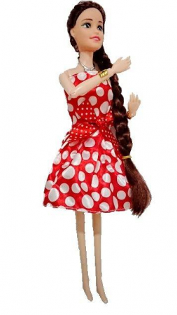 Bebe & Papusi & Accesorii - papusa Girl Fashion cu par lung, articulatii, 28 cm