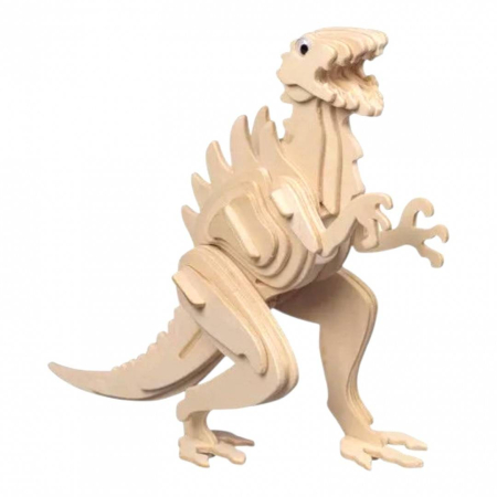 Jucarii Educative - Puzzle 3D din lemn, dinozaur