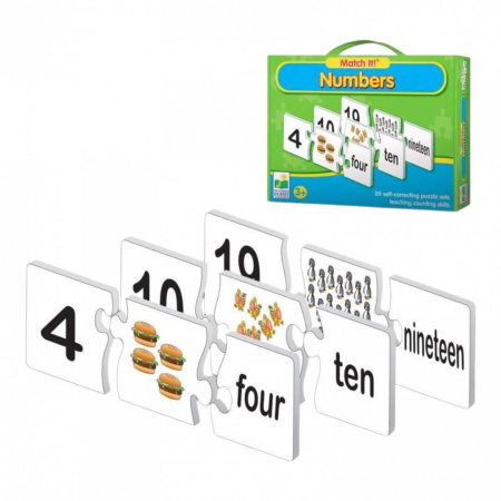 Jucarii Educative - Puzzle educativ cu numere, 60 piese