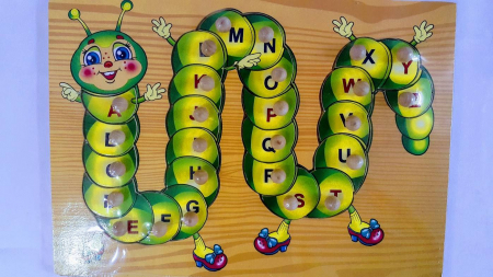 Jucarii Lemn - sa invatam alfabetul